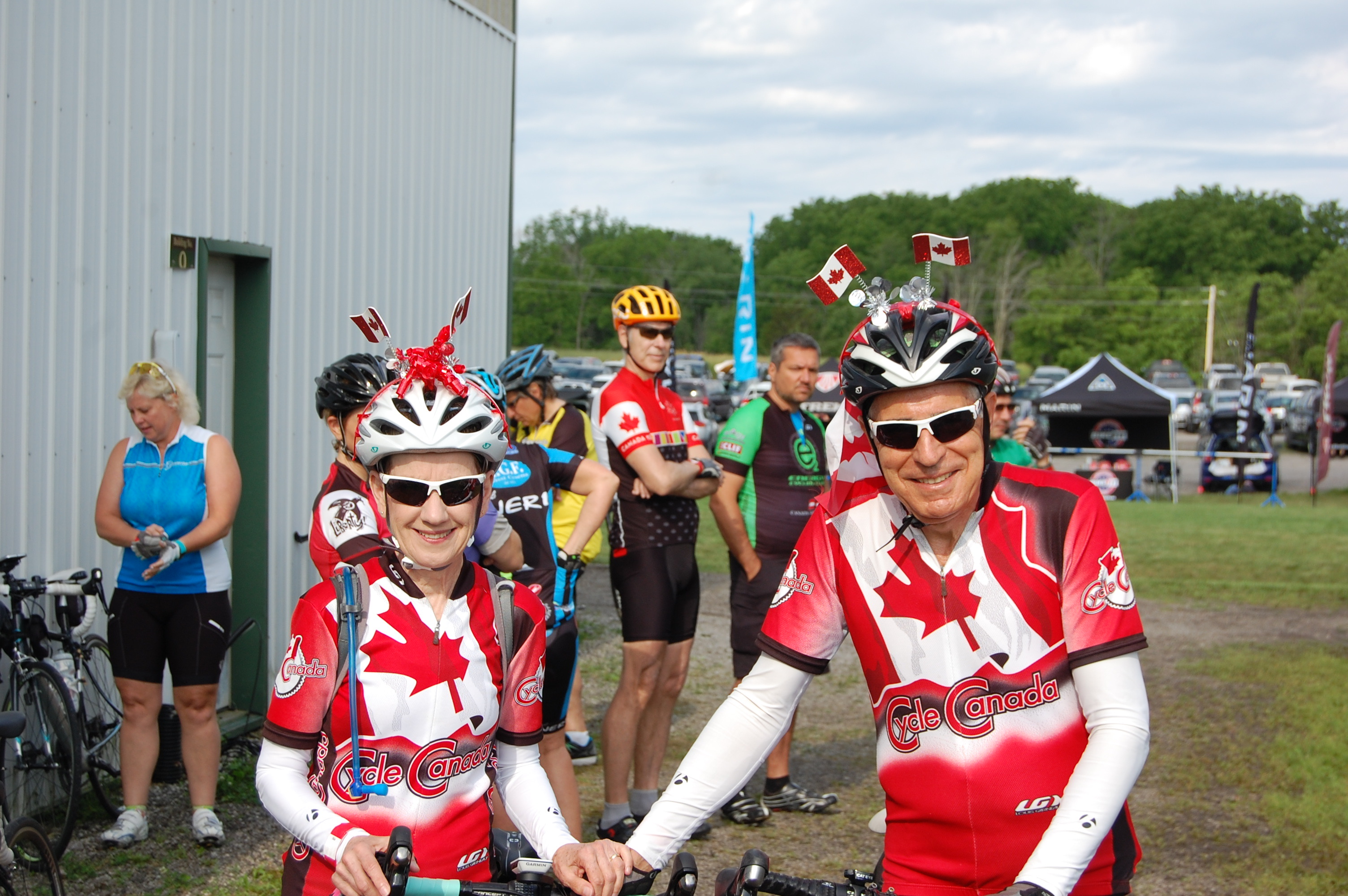 Canada Day Eh!  Let's Ride, then Party