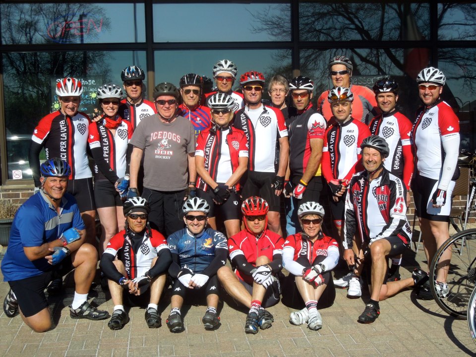 Amici Per La Vita Niagara Cycling Club 2013