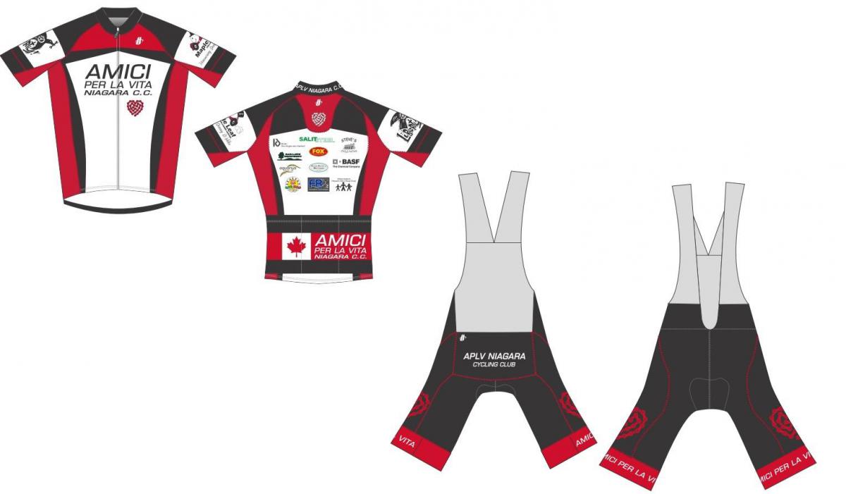 2014 APLV Niagara Cycling Club Kit